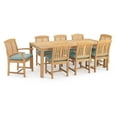 thumbnail image 2 of RST Brands Kooper Wood 9 Piece Patio Dining Set, 2 of 9