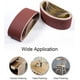 thumbnail image 4 of Bandas Bandas de lija de tela 6 piezas 610 mm (1 x grano 40/60/80/120/100/180 cada una) TUNC Sencillez, 4 of 4