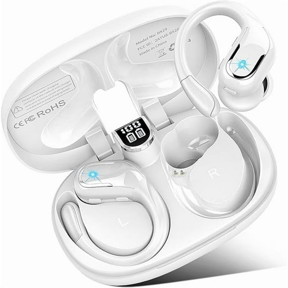 Auriculares inalámbricos Ltinist BX29 Bluetooth 5.3 75Hrs IP7 blancos