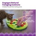 thumbnail image 4 of Catstages Nina Ottosson Buggin’ Out Puzzle & Play Cat Puzzle Feeder – Interactive Treat Game for Indoor Cats, Level 2 Slow Feeder Enrichment Toy, 13.9" x 11.5", 4 of 4