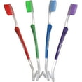 thumbnail image 1 of Ortodoncia Cepillo de dientes V-Trim Cepillo de doble extremo con cabeza interproximal para la limpieza de ortofrenillos, 4 Count (Pack de 1), 1 of 1