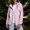 Hot Pink, variant on Womens Lightweight Hooded Rain Jacket Windproof Water Resistant Zip Up Long Sleeve Jacket Outdoor Hiking Travel Coat