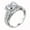 A Princess, variant on 3.5Ct Princess Engagement Rings for Women 925 Sterling Silver Promise Wedding Rings CZ Size 7