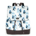 thumbnail image 1 of Balery Penguin Winter Fun Mochila de Cuero para Mujeres, Gran Capacidad, Bolsa de Viaje Multifuncional, Mochila de Cuero y Bolsa de Hombro para Mujeres, 1 of 4