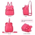 thumbnail image 5 of KL928 Mini mochila linda con lunares y lazo para niñas, mochilas pequeñas, bolso de hombro convertible, bolso para mujer, 5 of 5