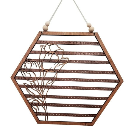

Hanging Earring Rack Moon Moon Wall Hanging Earring Necklace Storage Rack Pendant
