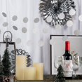 thumbnail image 6 of Efavormart Set of 3 Silver 90" Circle Dots Party Paper Garland DIY Garland Backdrop Photo Props, 6 of 11