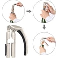 thumbnail image 4 of Décapsuleur de bouteille de champagne,Tire-bouchon de vin étincelant,Ouvre-bouteille de vin professionnel, 4 of 5