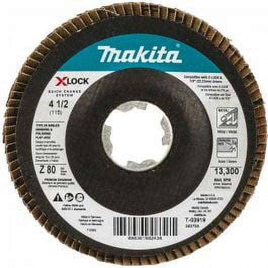 Makita 4.5" 80g Flap Disc T-03919