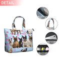 thumbnail image 2 of French Bulldogs Travel Tote Bags for Women Carry On,Large Weekender Bags for Women Travel,Multi Functional Duffle Bag for Work,Shopping,Sports, 2 of 5