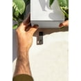 thumbnail image 6 of Veadek Geo Series Cube Hanging 5" Planter - White, 6 of 10