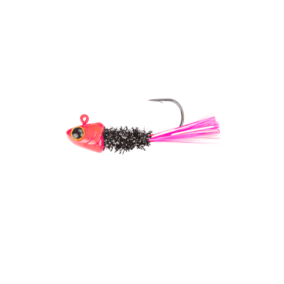 6th Sense Spangle Tinsel Jig Crappie Fishing Lure, Flash Tinsel Design
