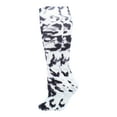 thumbnail image 2 of TCK Krazisox Tie Dye Knee High Socks - Black White, 2 of 2