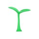 thumbnail image 1 of Green Grass Bean Sprout Car Ornament 3D Car Roof Decoration Stickers Automotive Decorative Accessory Bumper Hood Sticker, 1 of 4