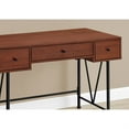 thumbnail image 4 of Monarch Specialties Computer Desk, Home Office, Laptop, Storage Drawers, 48"L, Work, Brown Laminate, 4 of 12