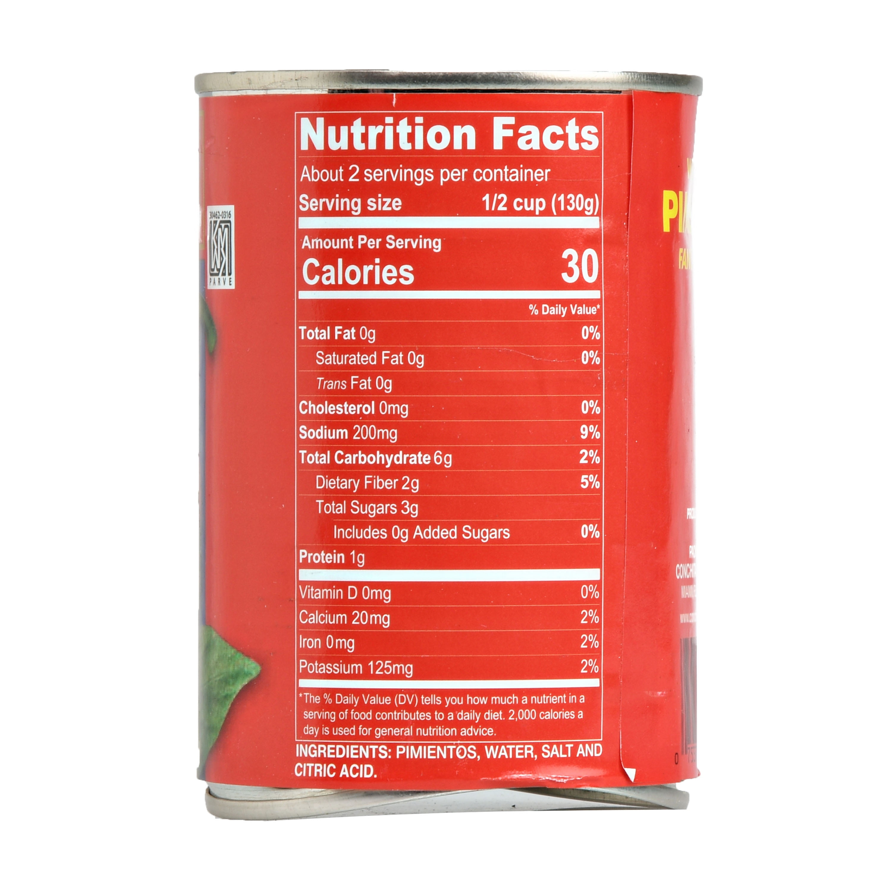 Conchita Whole Red Pimientos, 14 oz, Pack of 2