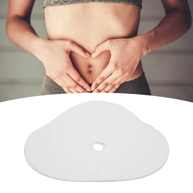 Pegatinas de belleza para el vientre almohadillas ultrafinas para el estómago y el vientre compresa húmeda orificio para el ombligo hidratante para mujeres para uso en salón ANGGREK Otros