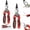 2pcs, variant on 4-in-1 Wire Stripping and Testing Pliers, Digital Voltage Tester, Multifunctional Cable Cutter, Crimper and Wire Twisting Tool for Electrician Repair, Electrical Work and DIY Wiring