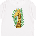 thumbnail image 4 of Inktastic Giraffe Silhouette Boys or Girls Long Sleeve Toddler T-Shirt, 4 of 5