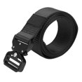 thumbnail image 2 of Cinturón Para Exteriores, Fácil De Operar, Cinturón Táctico Transpirable Y De Secado Rápido, Apertura Y Cierre Rápidos, Camping Para Viajes Al Aire Libre, Montañismo YLSHRF Negro, 2 of 8