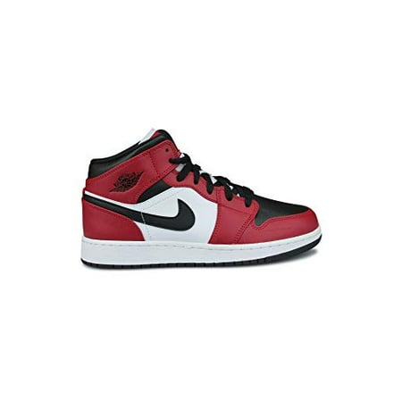 Nike Jordan Air 1 Mid GS Chicago Black Toe 554725-069 Size 5