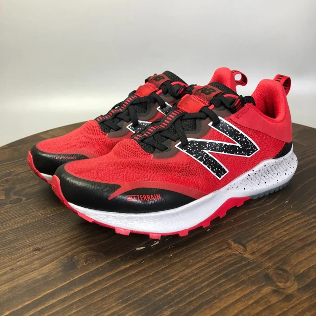 New Balance Nitrel V4 Mens Size 8.5 4E Red Trail Running Shoes Sneakers
