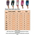 thumbnail image 2 of Niuer Womens Capris with Pocket Slim Workout Joggers Drawstring Sweatpants Lounge Pajama Capris Activewear, 2 of 4