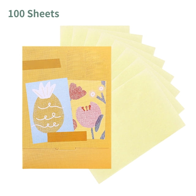 Maoww 1 Box Oil Control Papers Beauty Makeup Tools Facial Deep Cleaning Supply Face Blotting Sheets Comfortable Matting Wipes Type9 20Set
