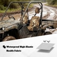 thumbnail image 3 of KUIFORTI Deer Head UTV Seat Covers Elastic Fabrics Seats Cover for UTV Polyester Rhino Accessories Bucket Seat Cover Compatible with Yamaha Rhino 700 660 450 2004-2021, 3 of 6