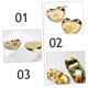 thumbnail image 5 of Greenadscape 3Ud De Acero Inoxidable Color Dorado Para Organización De Manicura, 5 of 8