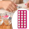 thumbnail image 1 of Elodie Bead Mat 21 Grid Bead Cushion for Art Crafts Necklaces Making Jewelry Making Red, 1 of 8