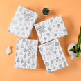 thumbnail image 3 of Paquete de 12 bolsas de regalo SHIPKEY plateadas para Navidad, 26 x 10 x 32 cm, 3 of 7
