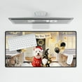 thumbnail image 4 of Happy New Year 2026 West Highland White Terrier Santa Gnome Holiday Party Snow Desk Mat Full Keyboard Mouse Pad Westie Westy Dog Lover Large Mousepad - 13019, 4 of 5