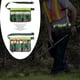 thumbnail image 4 of Cinturón de herramientas, bolsa de herramientas 600D Oxford, bolsa de cinturón con múltiples bolsillos para trabajadores de la construcción de jardinería mecánicos hombres mujeres (verde / negro) Vhermosa XWJ-A0010-1, 4 of 8