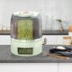 thumbnail image 5 of 6 rejillas, contenedor de almacenamiento de , caja múltiple, control, dispensador o sellado giratorio, contenedor de almacenamiento verde perfecl Contenedor de almacenamiento de arroz, 5 of 7
