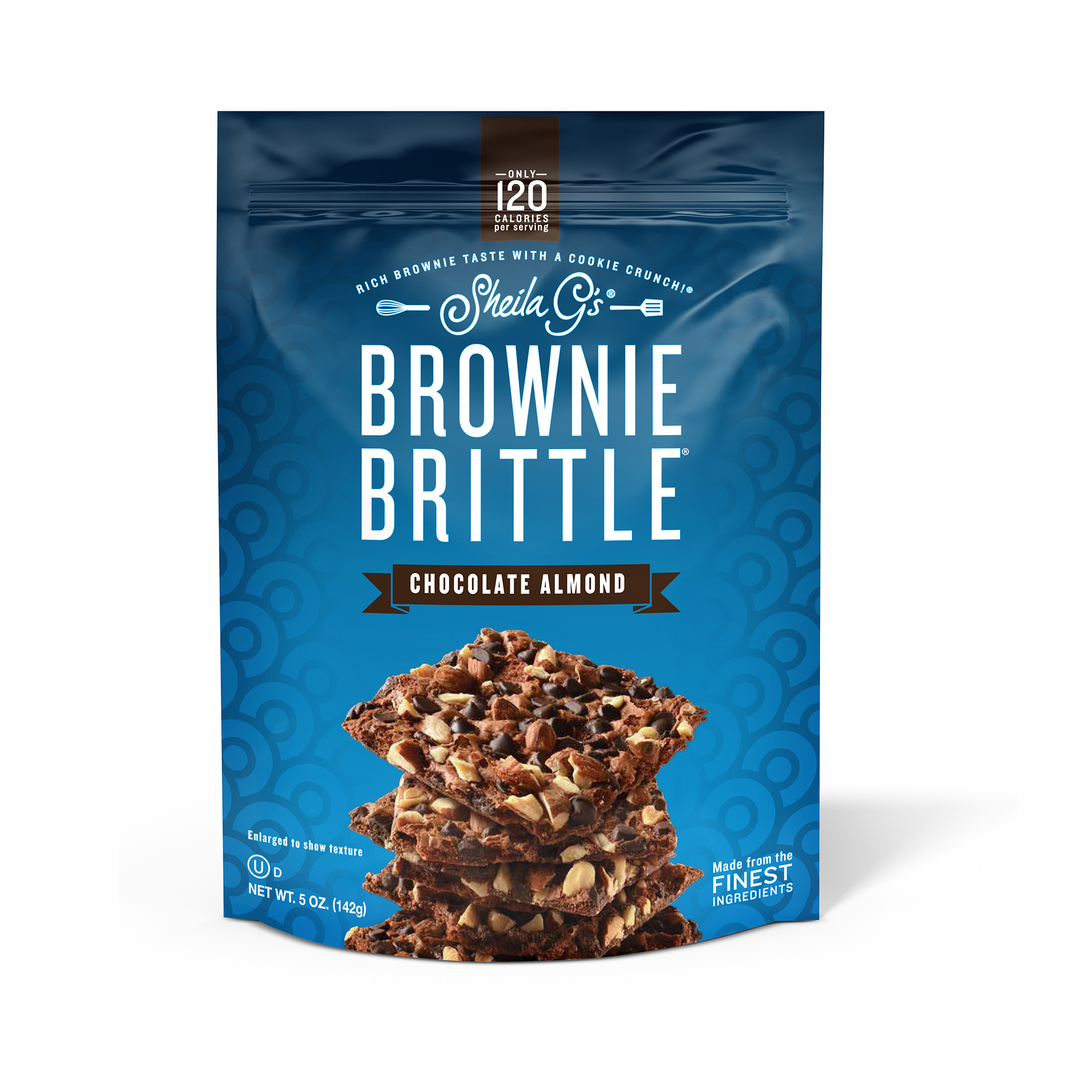 Sheila G's Chocolate Almond Brownie Brittle, 5 Oz.