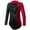 Red, variant on Girls Gymnastics Leotards Long Sleeve Sparkly Shiny Diamond Ballet Dance Costume One Piece Tumbling Outfits for Practice