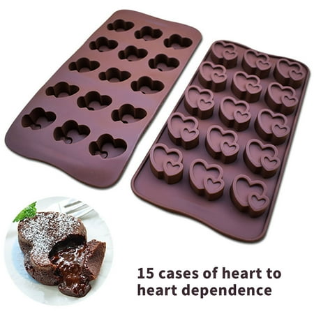 

HGEGPO Cake Moulds Plaster Fondant Baking Chocolate Epoxy Silicone Creative Cake Mould Pound Cake Pans for Baking