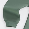 thumbnail image 5 of Leey-World Toddler Baby Girl Fall Outfit Long Sleeve Letter Print Sweatshirt Pants Set Infant Clothes 6 12 18 24 Months 2T 3T(Green,12-18 Months ), 5 of 7