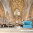 thumbnail image 3 of IDEA4WALL 4pcs Church Peel and Stick Wallpaper Removable Wall Murals Large Wall Stickers for Home Decoration, 66"x24", 3 of 5