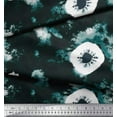 thumbnail image 2 of Soimoi Poly Georgette Fabric Spider Tie-Dye Print Sewing Fabric Yard 52 Inch Wide, 2 of 3