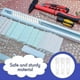 thumbnail image 4 of 30pcs Vertical Blind Replacement White Stems For Vertical Blind Vertical Blind Carrier Stem Vertical Blinds, 4 of 5