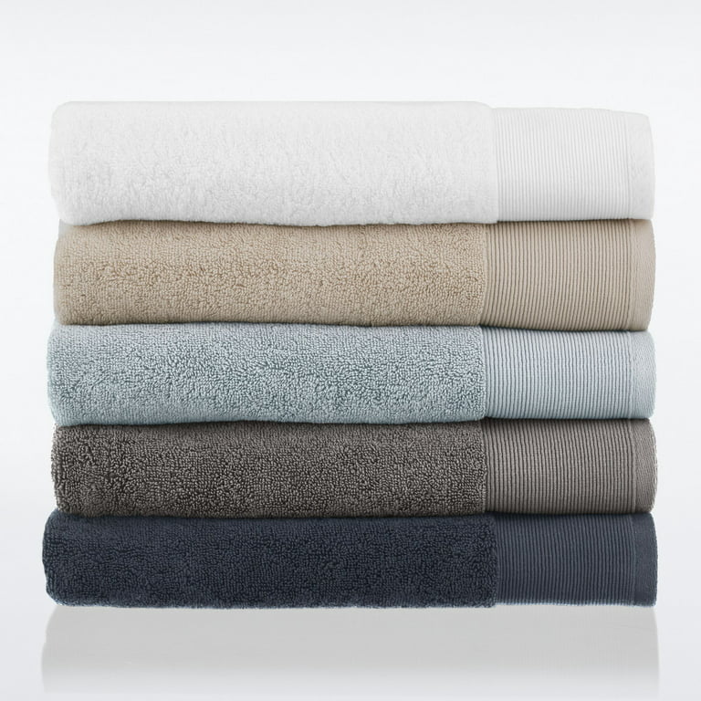 Nate Home by Nate Berkus Cotton Terry 6-Piece Towel Set - Fossil/Beige