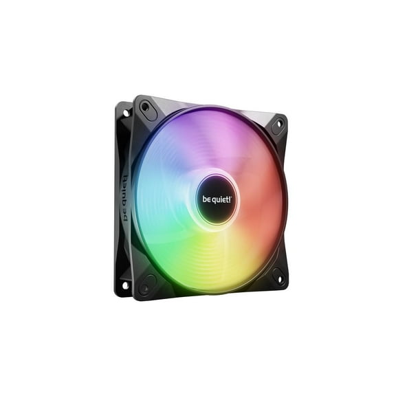 Light Wings | 120mm PWM High Speed Case Fan | High Performance Cooling Fan | Compatible with Desktop | Low minimum rpm | Low Noise | Black | BL132