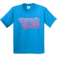 thumbnail image 3 of Inktastic Montana Silhouette Mandala Youth T-Shirt, 3 of 5