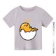 thumbnail image 1 of Sanrio-Camiseta de manga corta para niños, ropa informal de dibujos animados de Hello Kitty, Gudetama, Verano, 1 of 4