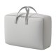 thumbnail image 2 of Bolsas de almacenamiento extra grandes, asas reforzadas, cremallera doble gruesa, ahorro de espacio para viajar, bolsa de almacenamiento de ropa y edredón de gran capacidad - Gris L, 2 of 9