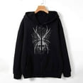 thumbnail image 1 of Pntutb, sudadera de calavera oscura de otoño/invierno para mujer, sudadera con capucha para hombre y mujer, sudadera gótica de pareja Harajuku, sudadera con cremallera de gran tamaño, liquidación Pntutb Pntutb-2251, 1 of 9