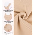 thumbnail image 5 of Vaslanda Women's Waist Trainer Seamless Round Neck Tummy Control Shapewear Bodysuit, 5 of 7