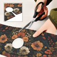 thumbnail image 6 of Yayeee Faucet Mat for Kitchen Sink 14.7" Diatomite Long Splash Guard Pad, Dark Floral Pattern, 6 of 7